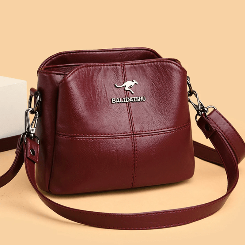 Adele | Classic Leather Crossbody Handbag