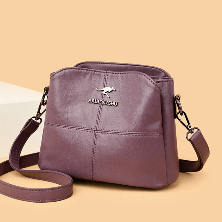 Adele | Classic Leather Crossbody Handbag