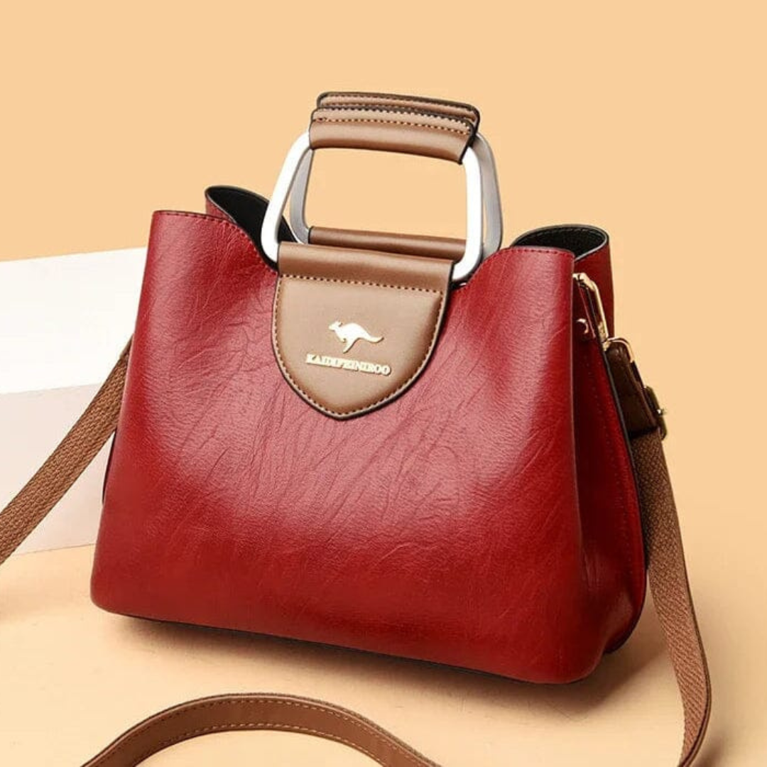 Billie | Elegant Leather Modern Handbag