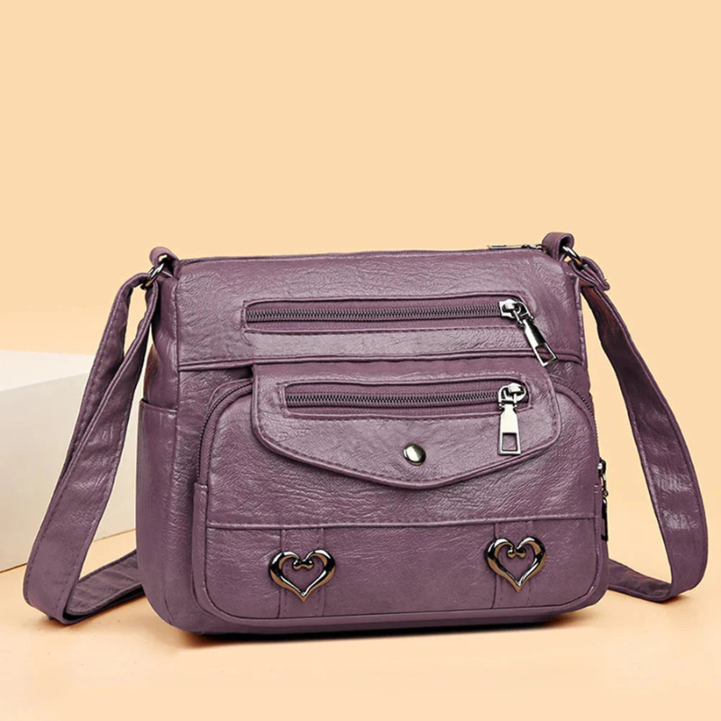 Miley | Vintage Leather Look Handbag