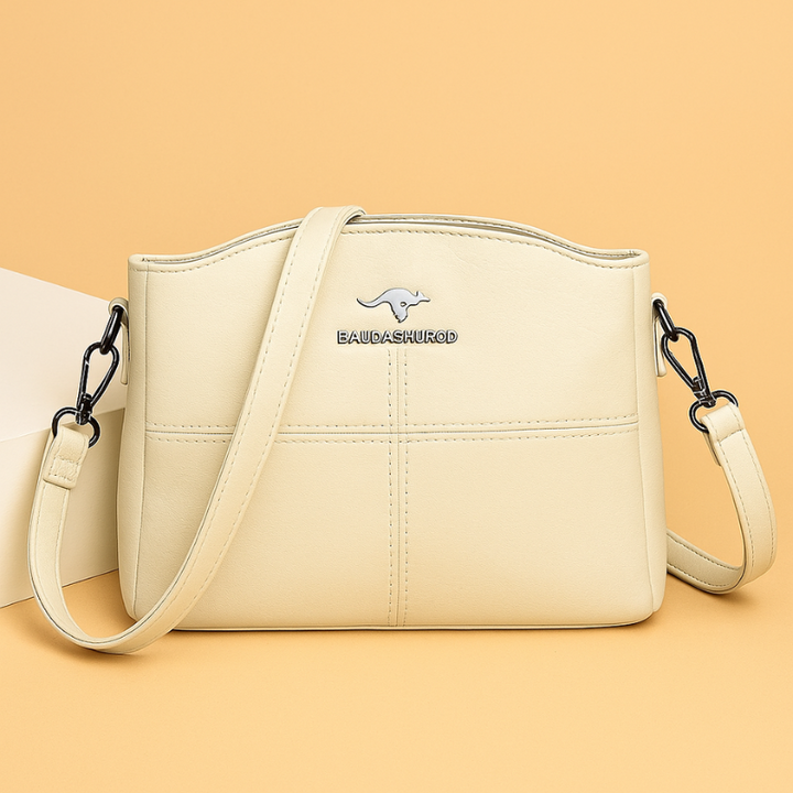 Adele | Classic Leather Crossbody Handbag
